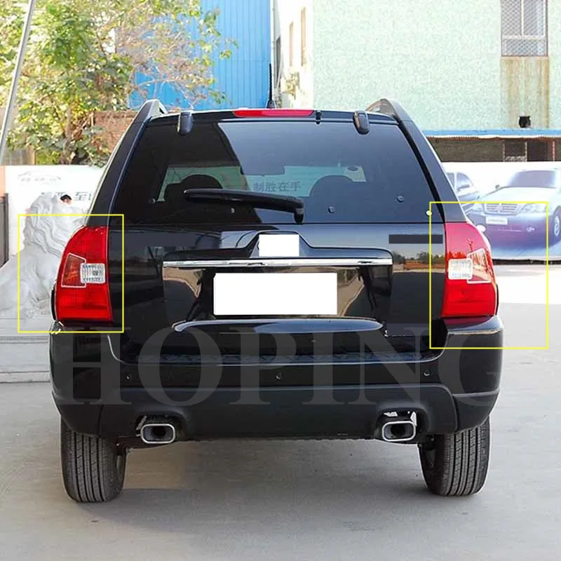 Надеясь левый и правый задний фонарь светильник для KIA Sportage 2007 2008 2009 2010 2011 2012 Задняя Тормозная Стоп лампа светильник с лампой
