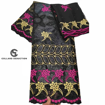 

CS African Bazin riche fabric with stones embroidered bazin riche for dress african basin fabric men&women dress + Headdress