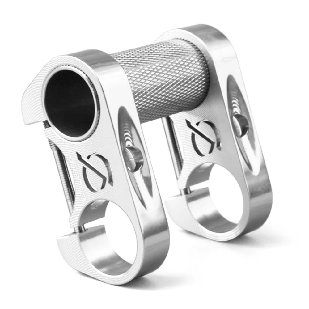 25,4 мм руля для велосипеда, руля для велосипеда, велосипедные детали для велосипеда, руля для велосипеда, руля из алюминиевого сплава, велосипедные аксессуары - Цвет: Silver