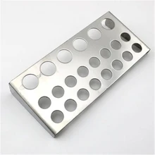 Металлическая нержавеющая сталь Татуировка чернила подстаканник стенд макияж Тато аксессуары Принадлежности для прицепов инструмент для тату пигментный Brack контейнер