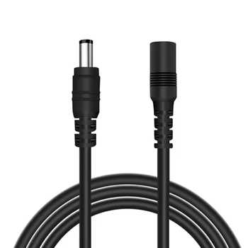 CCTV 보안 와이파이 IP 카메라용 전원 연장 케이블, 12V DC 어댑터와 호환 가능, 5 미터, 16ft, 5.5mm x 2.1 소켓 커넥터