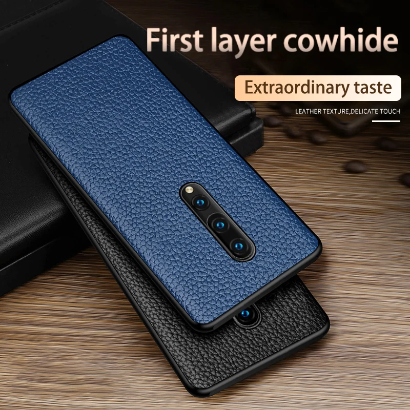 Чехол для телефона Oneplus Nord 7T Pro 7 8 6 6T чехол из натуральной воловьей кожи с