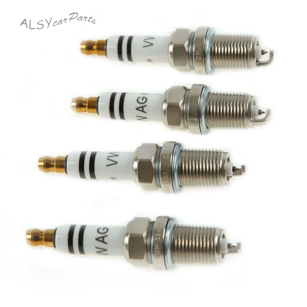 6H 905 611 4 шт. Свеча зажигания Bosch с двойной платиной подлинное для VW Passat CC Golf R Audi A4 A5 A6