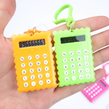 

Mini Candy Color Calculator Cute Portable Student Calculators Stationery School Office Supplies Electronic Math Calculating Tool