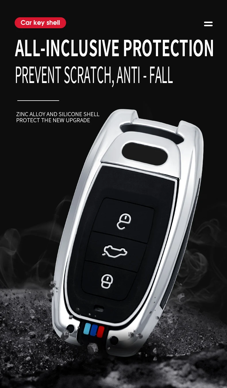 Custodia/cover per Chiave/telecomando Per Audi A1 A3 A4 A5 A6 A7 A8 Quattro Q3 Q5 Q7 2009 2010 2011 2012 2013 2014 2015 18 Custodia/cover per Chiave/telecomando Per Audi A1 A3 A4 A5 A6 A7 A8 Quattro Q3 Q5 Q7 2009 2010 2011 2012 2013 2014 2015 - Hce2b3426d00542e594916d71851540bcQ