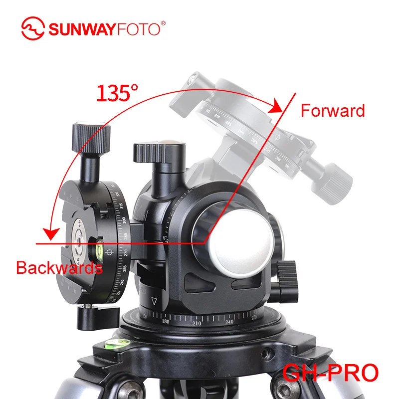 SUNWAYFOTO GH-PRO головка для Gitozo, Manfrotto, Benno штатив