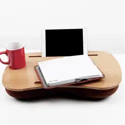 Многофункциональный Бамбуковый стол для ноутбука, на коленях, для мини компьютера, телефона, флип, портативный, для улицы, подголовник, для