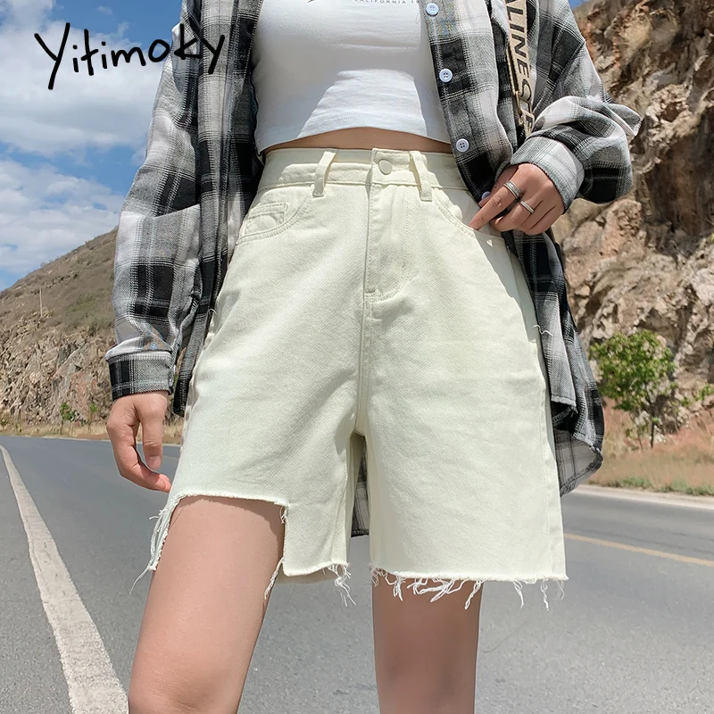 mom style jean shorts