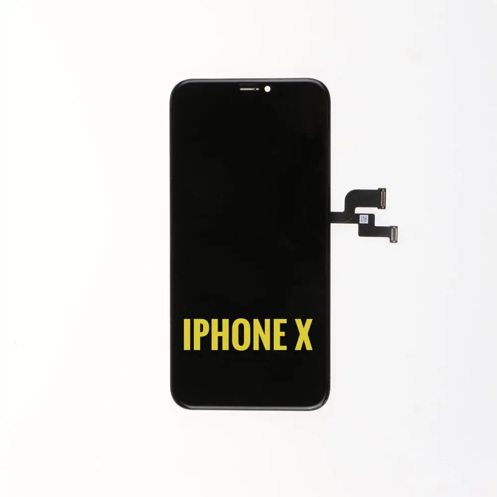 

OLED Assembly With Force Touch Panel For iPhone X (Aftermarket Plus Quality, Soft)