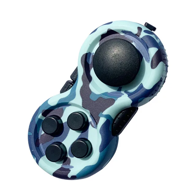Fidget Toy Rainbow Handle Fidget Toy Classic Controller Game Pad Fidget Focus Toy ADHD Anxiety and Stress Relief 13
