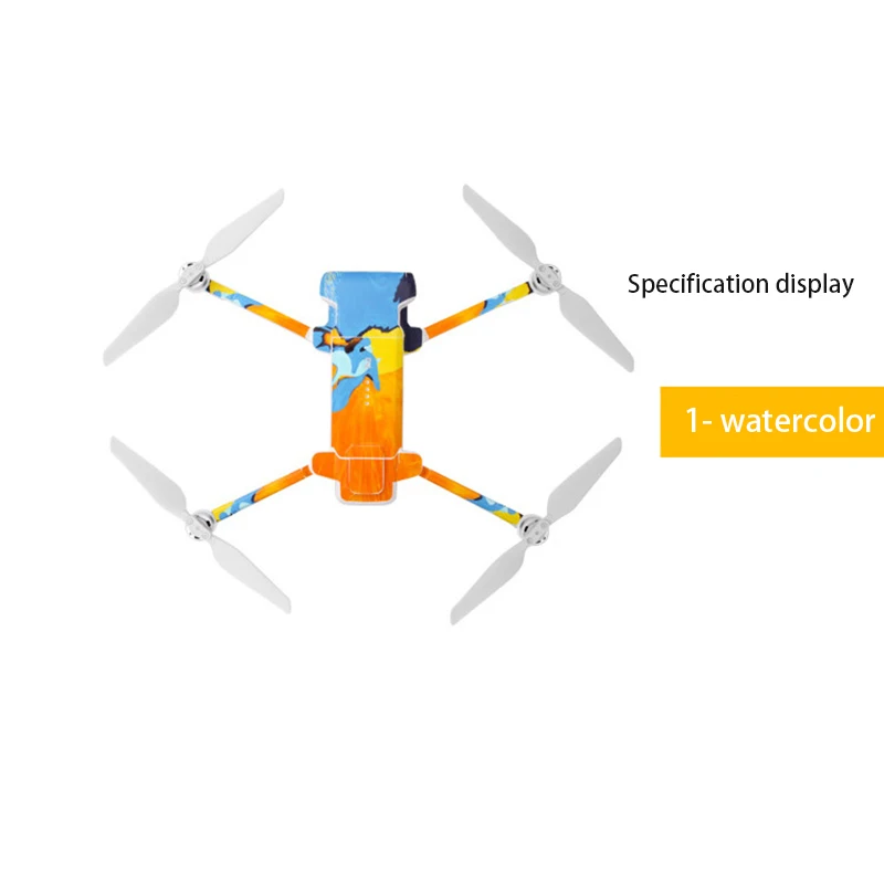 Drone водонепроницаемая ПВХ наклейка на корпус чехол для XIAOMI FIMI X8 SE Защита от царапин пленка легко наклеить Съемная наклейка из ПВХ