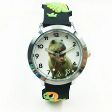 

Ferocious Tyrannosaurus Children Boys Quartz Watch Soft Silicome Strap Kids Girls Watches Student Luminous Waterproof Wristwatch