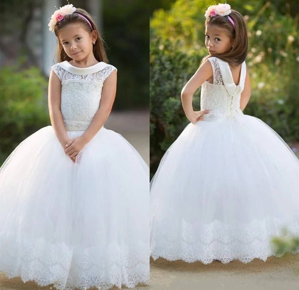 Бальное платье маленькой принцессы; кружевное пышное платье для детей; платье для первого причастия с оборками и рукавами-крылышками из органзы