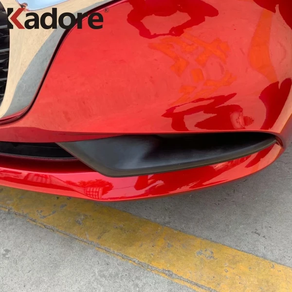 Для Mazda 3 M3 Axela седан хромированный передний противотуманный светильник, противотуманный светильник, накладка, защита автомобиля, внешние аксессуары