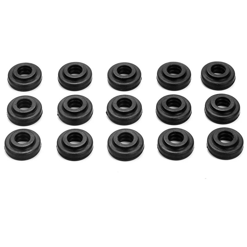 Engine Valve Cover Bolt Seals Fits 11121726537 for-BMW E46 E39 E36 E60 525I 325I 330I X3 X5 M54B30 15X rubber gasket