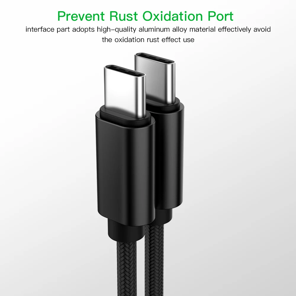 PD type C к USB C кабель для зарядки для Macbook Pro type-C штекер в зарядное устройство типа «папа» USB-C Быстрая зарядка Кабо Для samsung S10 S9 Note 8