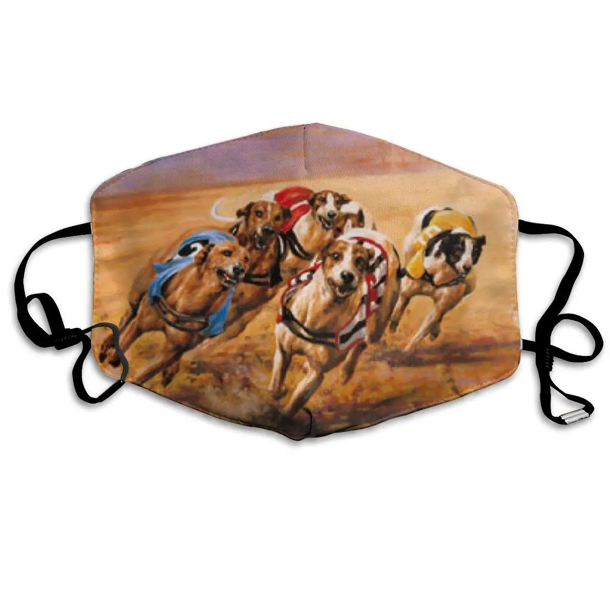 

Mouth Mask Greyhounds Print Masks - Breathable Adjustable Windproof Mouth-Muffle, Camping Running for Women and Men