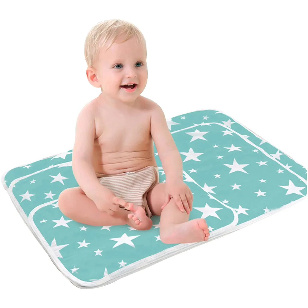 Новорожденный портативный пеленки Пеленальный Коврик водонепроницаемый детский пеленальный коврик кровать коврик игровой коврик