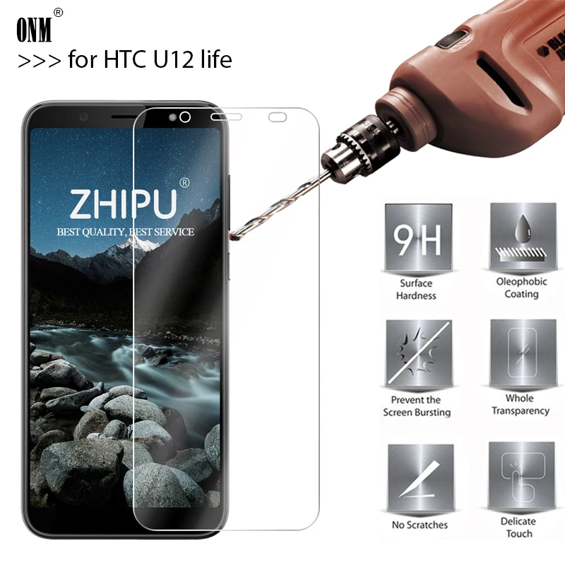 2.5D 0,26 мм 9H Премиум Закаленное стекло для htc U12 Life защита экрана закаленное защитное стекло для htc U12 Life 6,0