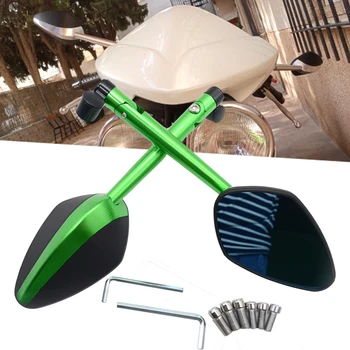 

CNC Motorcycle Side Mirrors For HONDA R3 R6 FZ6 GSXR750 NINJA250 Z750 Z800 Universal modified rearview Mirrors Handlebar mirror