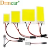 T10 Cob SMD 24 36 SMD 48SMD Led COCHE vehículo Panel lámparas Auto Interior lectura Luz de bulbo de la lámpara Festoon Dome BA9S DC 12 v ► Foto 1/6