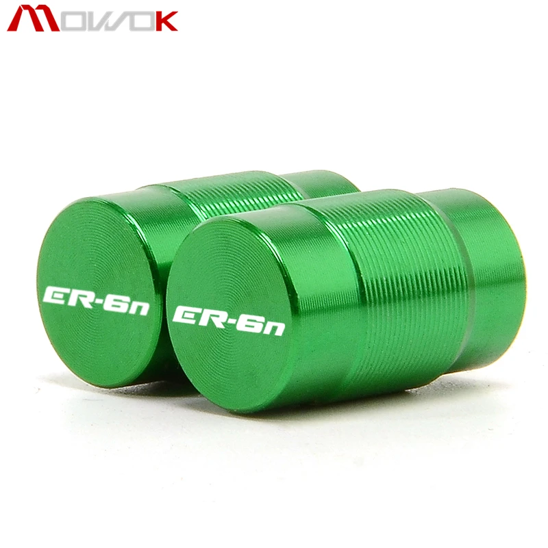 Для KAWASAKI ER6F ER6 F ER6N E R6N Мотоцикл с ЧПУ алюминиевые аксессуары колеса крышки стержня вентиля шины с ЧПУ воздухонепроницаемые крышки