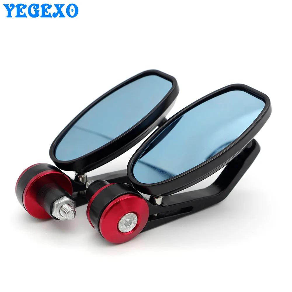8mm 10mm Motorcycle Side Mirror Handle Bar End Rearview For honda fmx 650 crf 250 xr400 cbr 500r cb400 sf cb600f f4 | Автомобили и