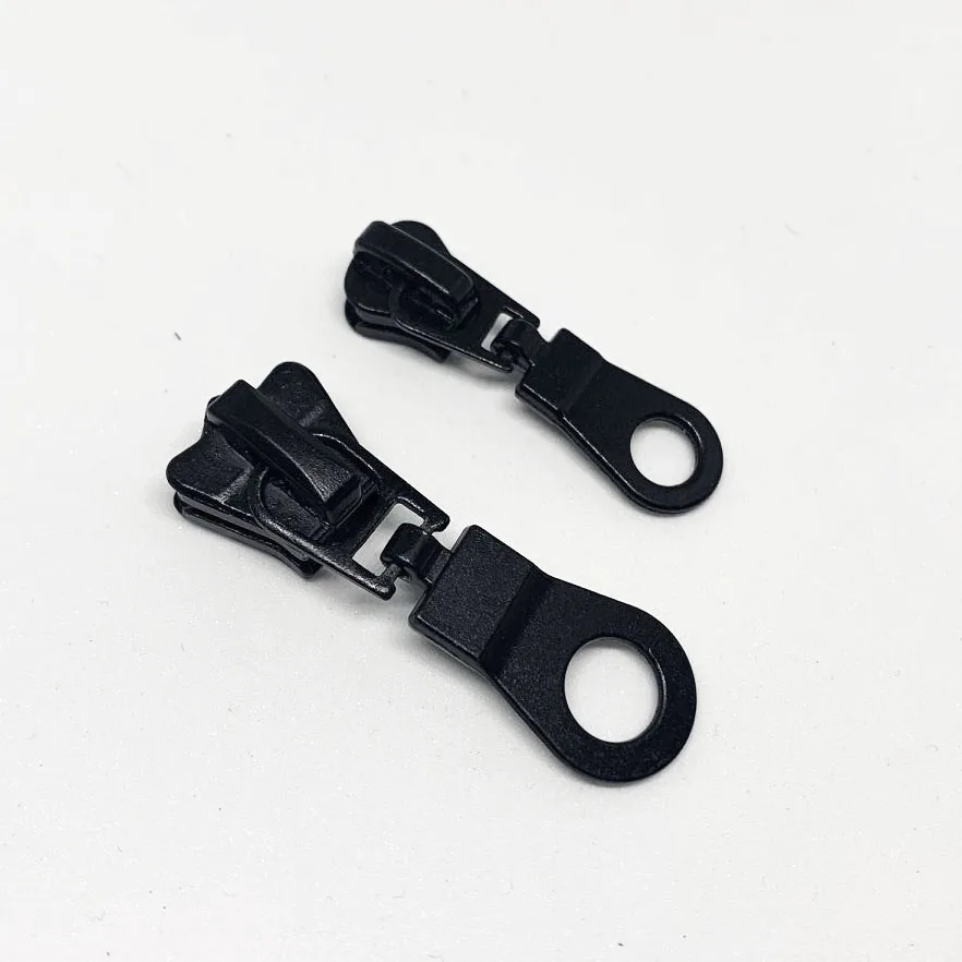 

5/100pcs 5#8# Resin Zipper Head Auto Lock for Resin Zippers Slider Zip Repari Kit DIY Bags Garment Sewing Accessories