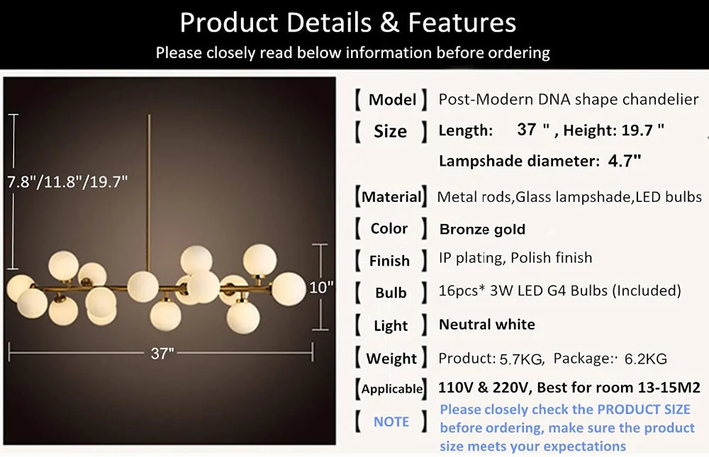Modern Chandelier 16 Round Glasses LED Ceiling Light Pendant With G4 LED Bulbs Modern Chandelier 16 Round Glasses LED Ceiling Light Pendant With G4 LED Bulbs