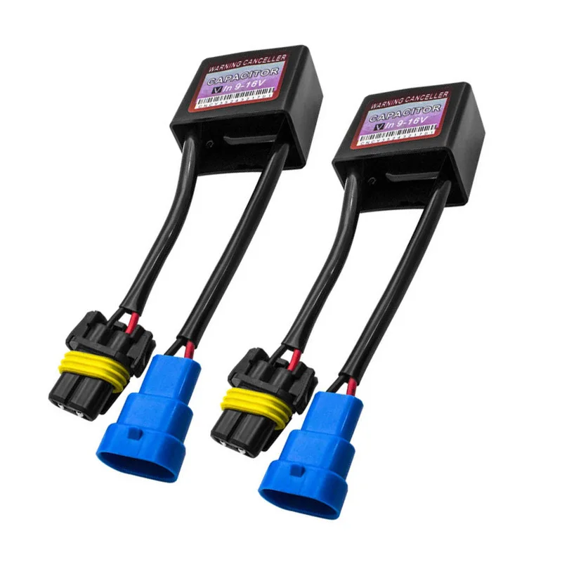 2 шт HID фары DRL Canbus декодер анти-мерцающий конденсатор компьютерный Подавитель