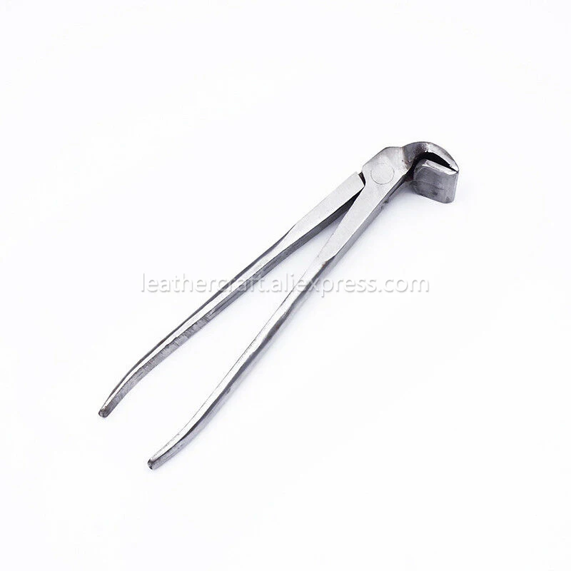 Elbow pliers Кожаные ремесленные плоскогубцы с фиксацией края регулировки зажим для Сумки поясная сумка сумки делая инструменты кожаный пресс плоские широкие плоскогубцы - Цвет: Elbow pliers