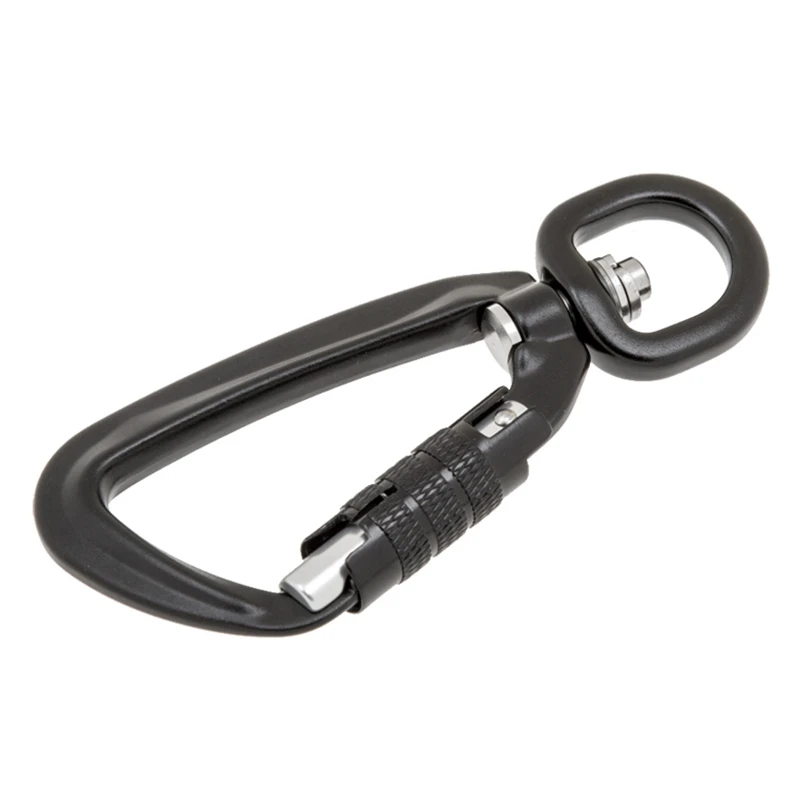 

Multi-Function Outdoor Hanging Buckle Automatic Lock Plus Rotating Ring Mountaineering Hook Dog Buckle Pet Buckle Outdoor Equipm