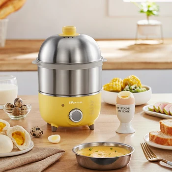 

220V Household Electric Steaming Cooker Stainless Steel Multi Cooker 2 Layers Electric Steamer Stewed Egg Custard Cooker