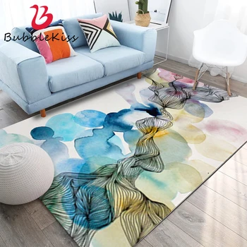 

Bubble Kiss Abstract Circle Pattern Living Room Carpet Home Decor Art Colorful Bedroom Carpets Large Customized Floor Area Rugs