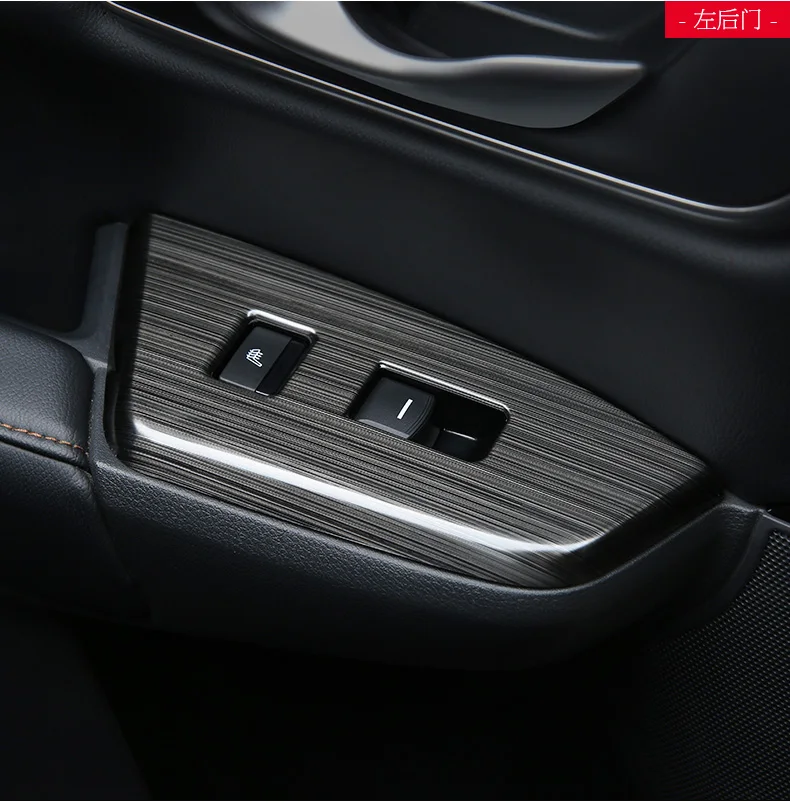 Для Honda CR-V- двери автомобиля подлокотник стеклоподъемник Кнопка рамка декоративное покрытие отделка автомобиля аксессуары для укладки