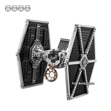 Fit Star Series Wars 75211, имперские фигурки истребителя галстука, 75101, сделай сам, развивающие строительные блоки, игрушки для детей, подарки, Bela 10900