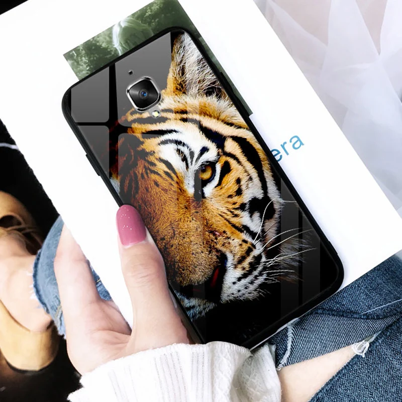 Для Oneplus 3T 3T чехол из закаленного стекла жесткий чехол для телефона для One plus 3 3T TPU бампер чехол s для Oneplus 3T Oneplus3T 3