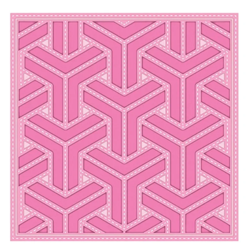 Cubesd Background Metal Cutting Dies Stencil For Cards Making Decorative Diy Scrapbooking Photo Paper Cards Crafts New Dies