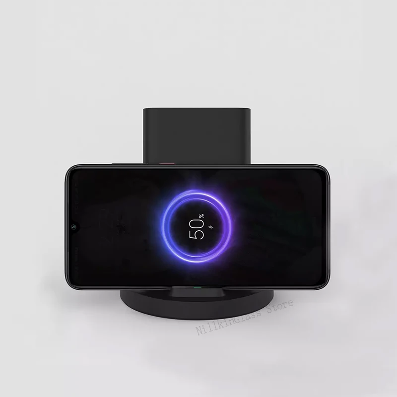 Xiaomi mijia официальное обновление беспроводной Быстрая зарядка 20 Вт макс стерео зарядное устройство для iPhone samsung huawei redmi мобильный телефон Универсальный