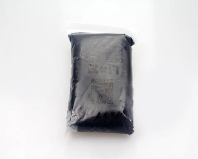 black 24 цвета светлая глина мягкий пластилин Дети/Дети могут сделать различные формы модель головоломки игрушки материалы для ручных поделок 100 г/пакет - Цвет: black