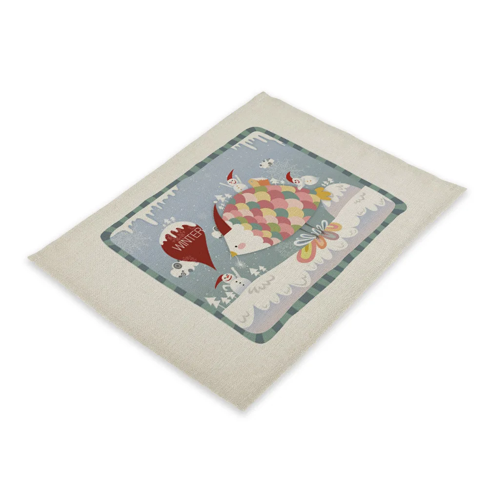 CD27-4 6 шт., рождественские украшения для дома, снежинка, 42*32 см, вечерние елки, Свадебный декор, подарок, Adornos De Navidad, столовые приборы, Kerst, Рождество - Цвет: CD27-4