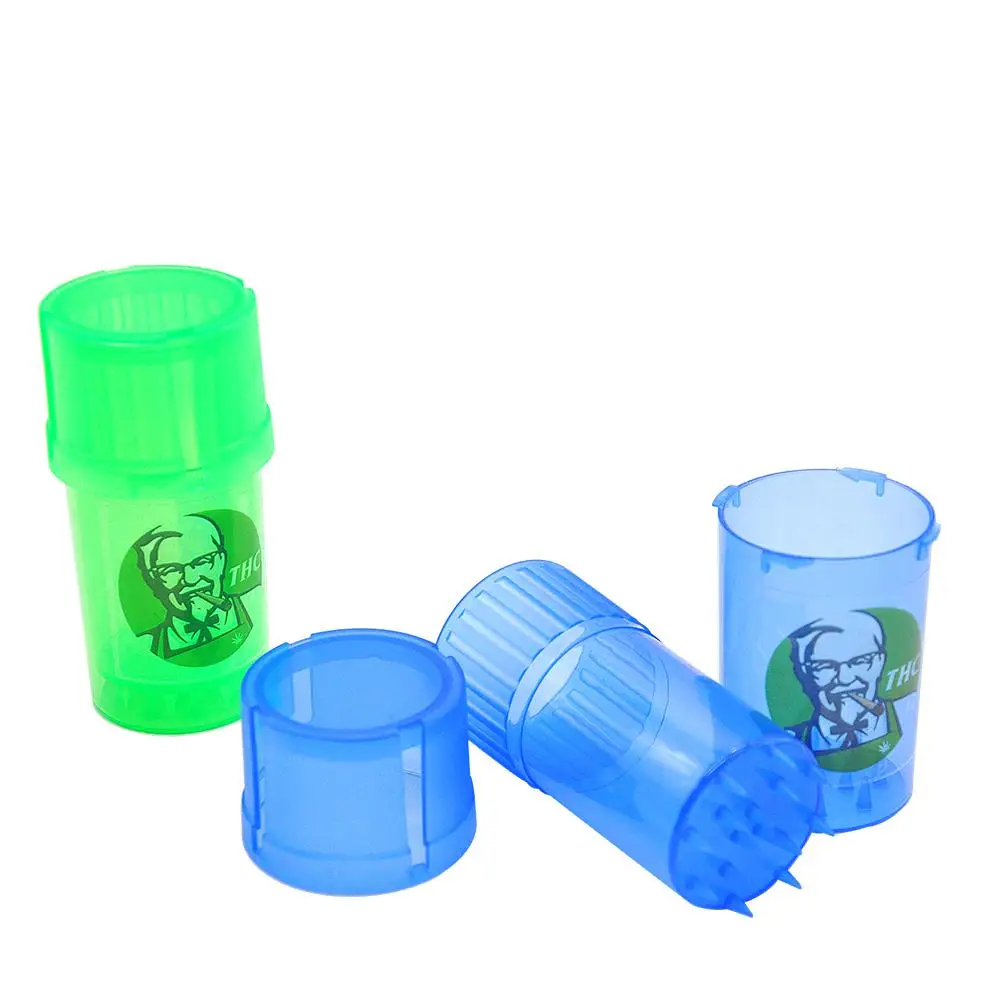 Пластик измельчитель табака 3 х слойные травяная шлифовальная машина с пыльца