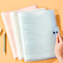 

A3 Display Book 40 Pages Transparent Insert Folder Document Storage Bag for Bank Campus File Office Workplace Student