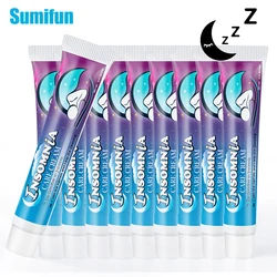 10Pc Sumifun Insomnia Care Cream Improve Sleep Quality Ointment Relief Anxious Body Relaxiion Herbal Dizziness Cream Health Care