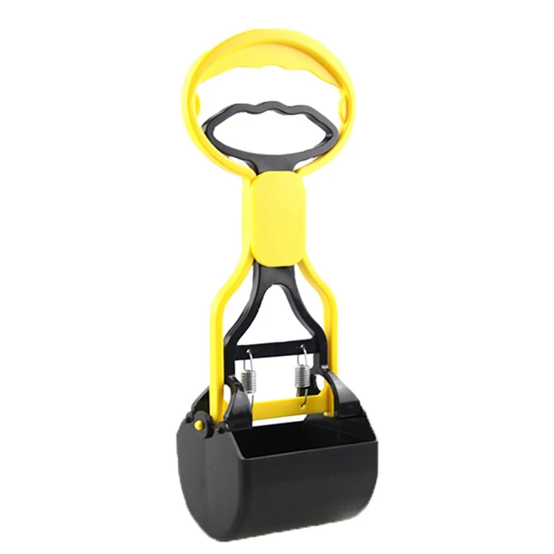 Pet Pooper Scooper с длинной ручкой захват, совок для уборки собачьих экскрементов для уборки животных отходы для собак щенков кошек отходы для уборки er инструменты для уборки на открытом воздухе - Цвет: YW