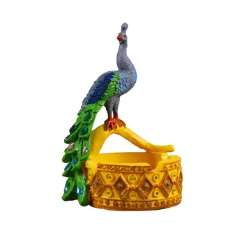 

Creative Storage Large Peacock Ashtray Home Wine Cabinet Decoration Personality Fashion Novel Animal Ashtray Gift For Boyfriend
