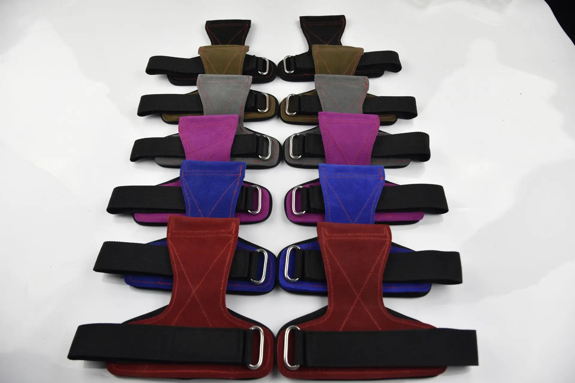 

New Style-VALEO Weightlifting Cowhide Bracer Men And Women Squat Deadlift Weightlifting Wrist hu shou zhang