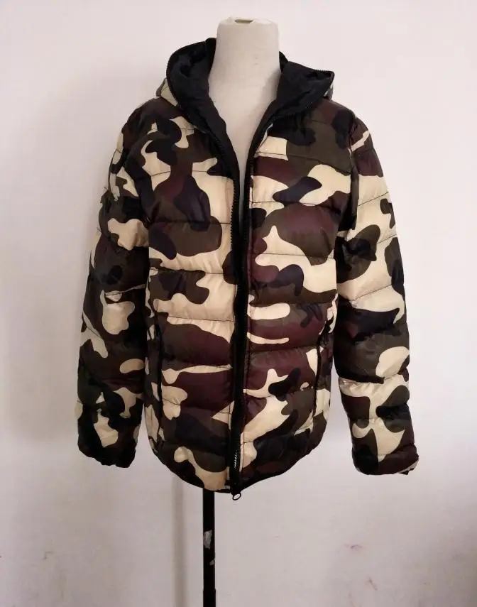 camoufalge Мужские камуфляжные парки с капюшоном, размер M, весна-осень, тонкие хлопковые куртки, повседневные парки, верхняя одежда, дешевая одежда - Цвет: camoufalge