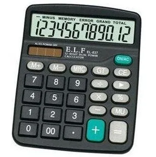 Канцелярские принадлежности yi li fa 837 Солнечный Калькулятор 12-Bit