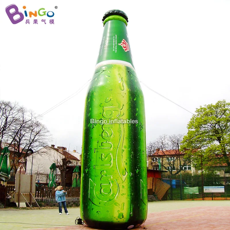 Бинго®10 м высокая надувная Sodas бутылка для напитков Реплика надувная Рекламная серия для украшения напитков